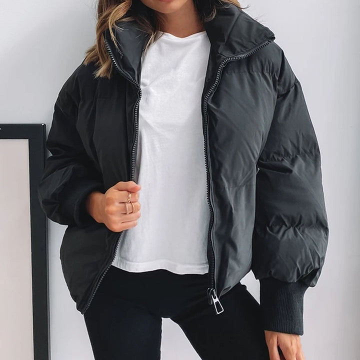 Cozy Puff Crop Jacket for Effortless Style