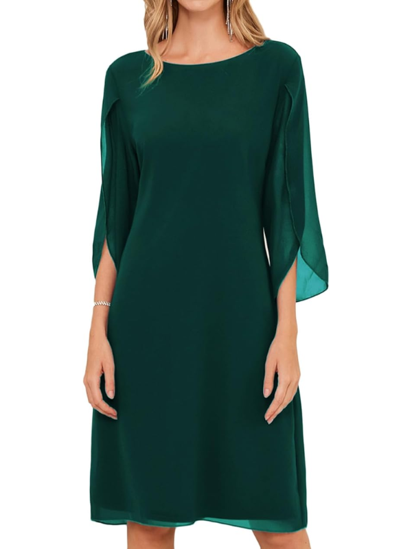 Chic Double Layer Cotton Dress for Effortless Elegance