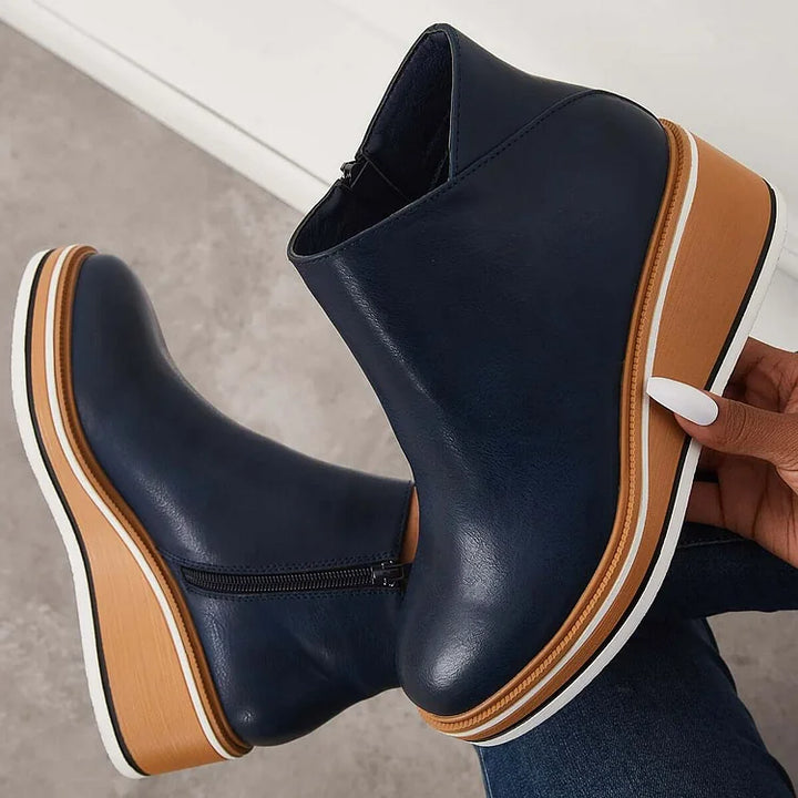 Chic and Cozy Wool-Lined Boots