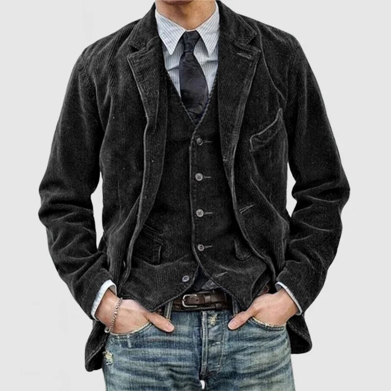 Elevate Your Style with the Corduroy Suit Jacket