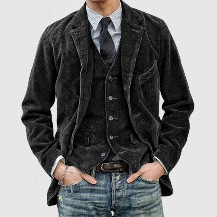 Elevate Your Style with the Corduroy Suit Jacket