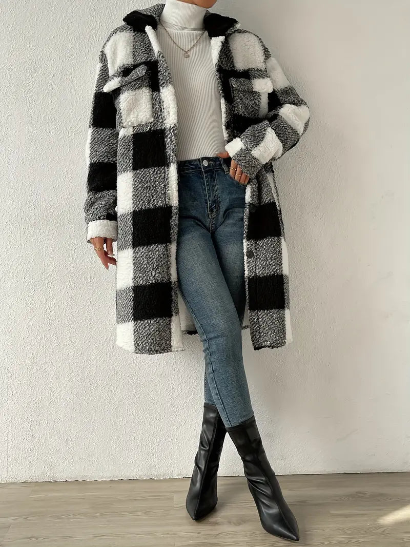 Plush Chic Teddy Coat