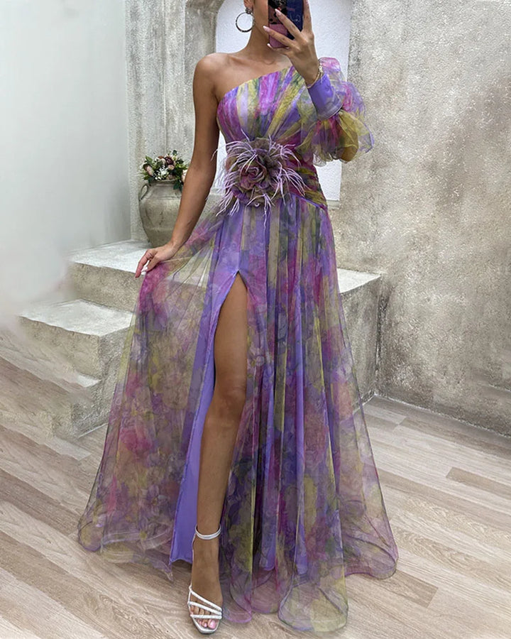 Stunning Off-the-Shoulder Holiday Elegance Dress