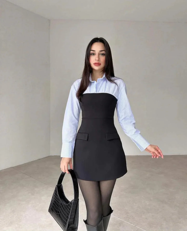 Luxe Cosmo Silk Dress