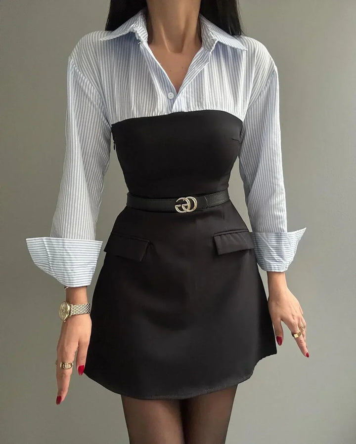 Luxe Cosmo Silk Dress