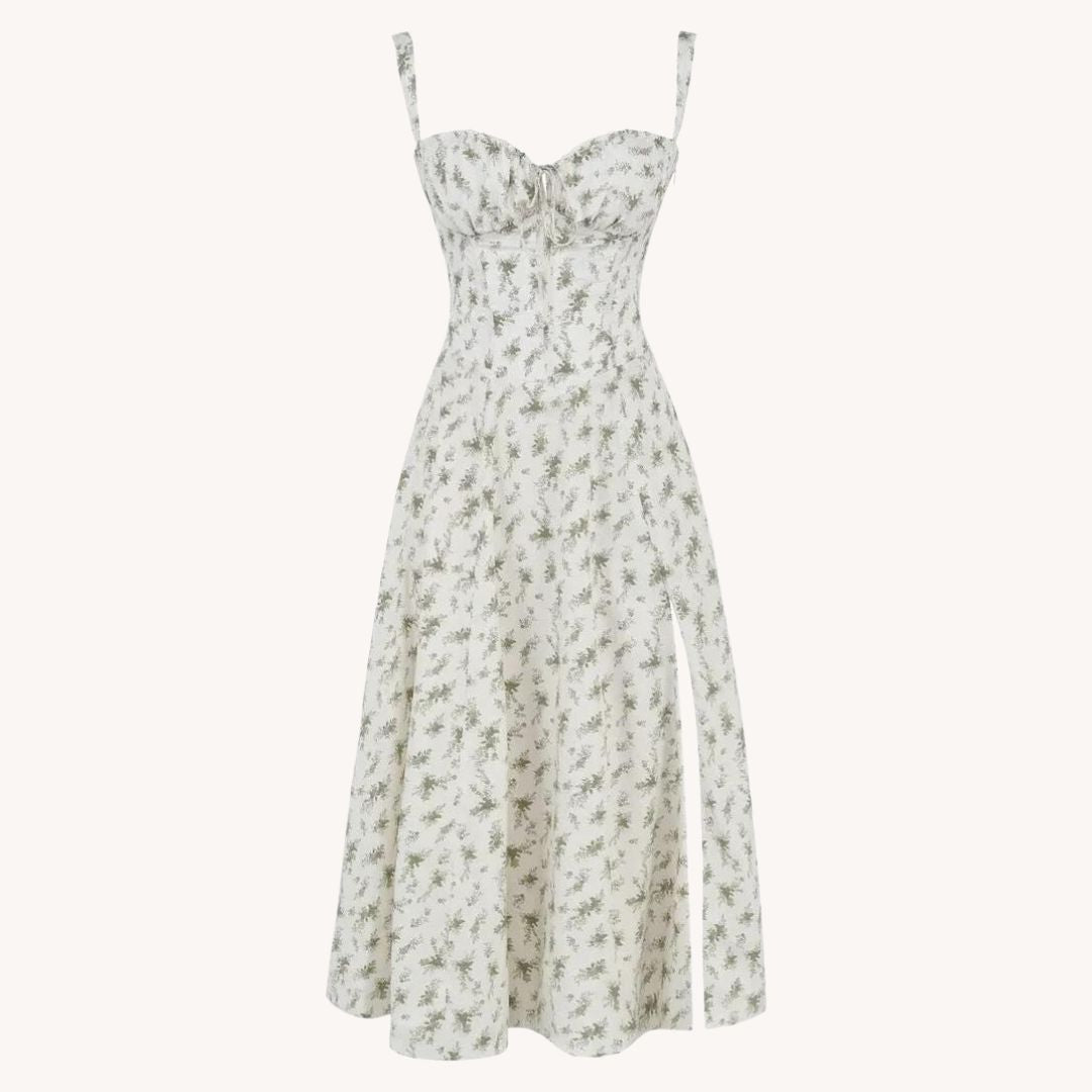 Gorgeous Floral Bustier Dress for a Stunning Look