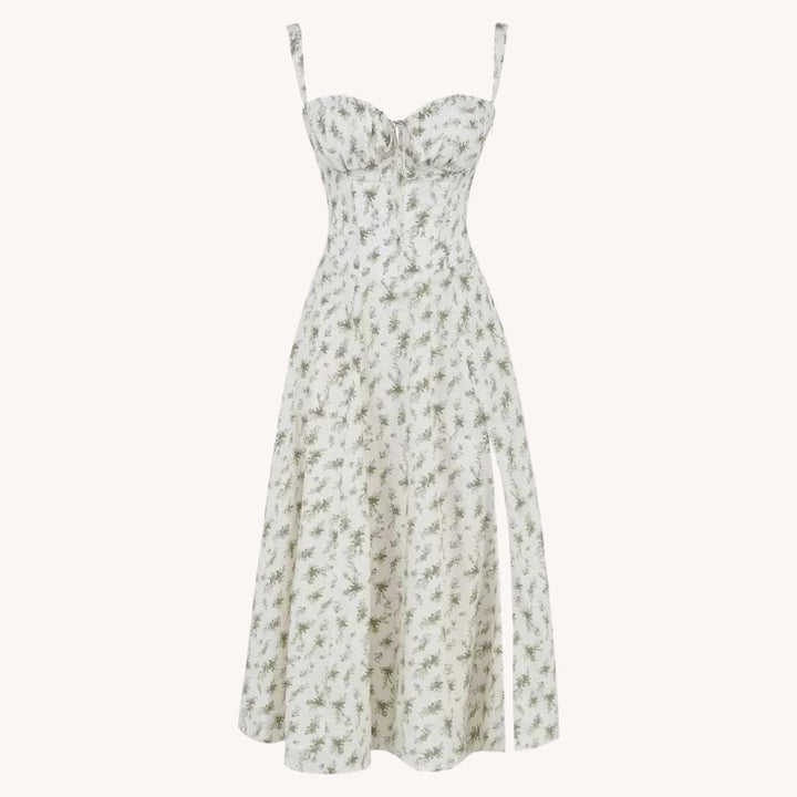 Gorgeous Floral Bustier Dress for a Stunning Look