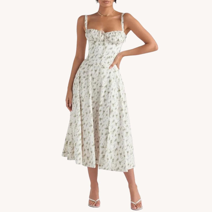 Gorgeous Floral Bustier Dress for a Stunning Look