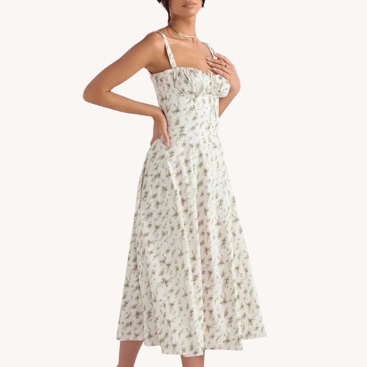Gorgeous Floral Bustier Dress for a Stunning Look