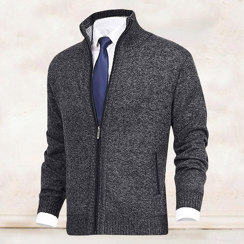 Chic Ribbed Cardigan for a Stylish Twist