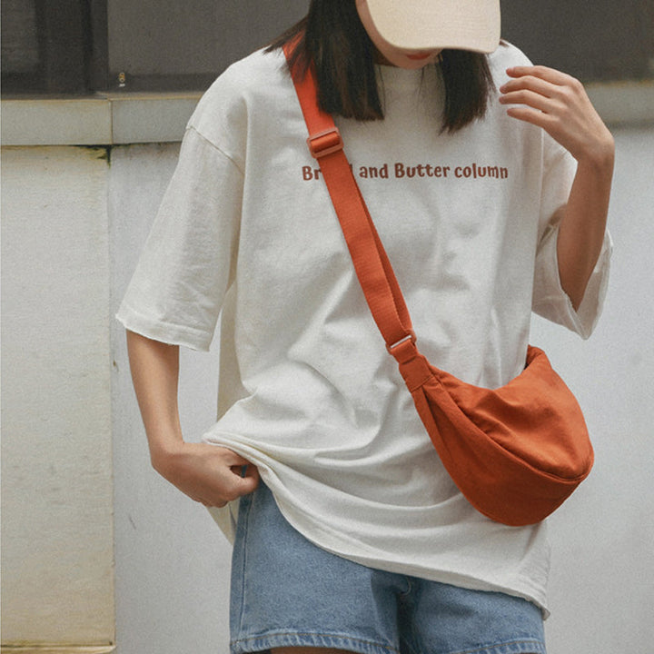 Chic Half Moon Crossbody Bag