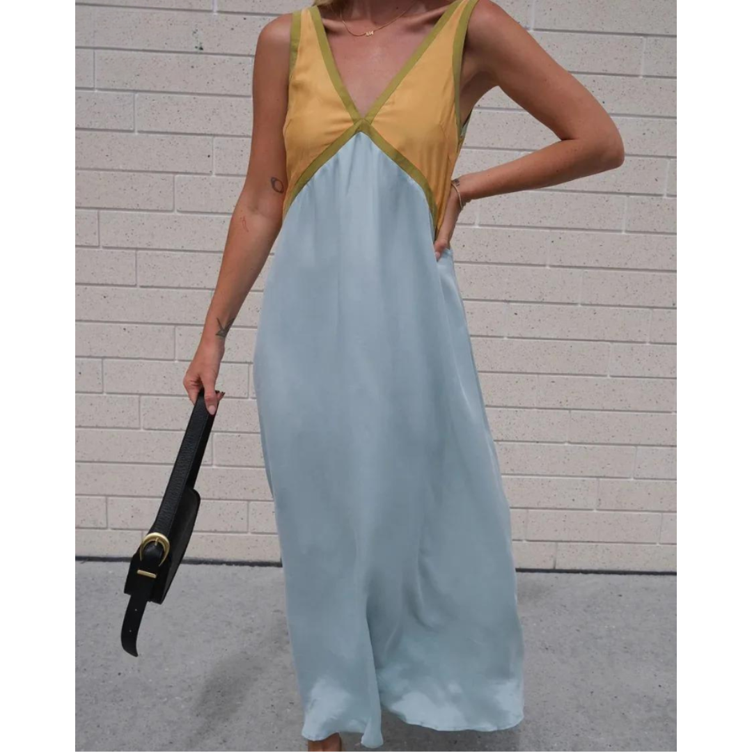 Stylish V-Neck Dress for Effortless Elegance