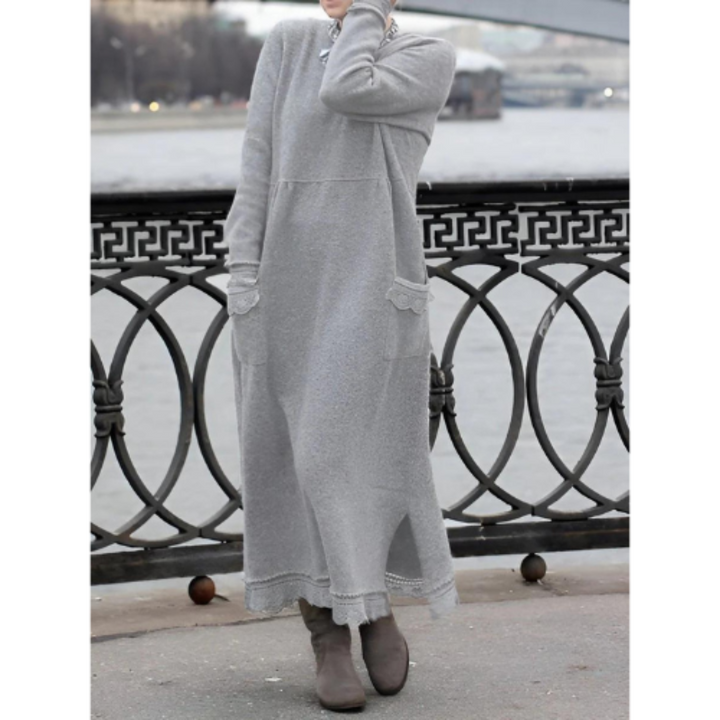 Luxurious Cozy Maxi Dress for Unparalleled Comfort and Style