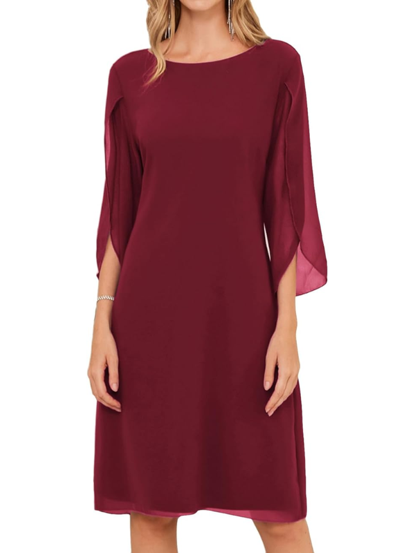 Chic Double Layer Cotton Dress for Effortless Elegance