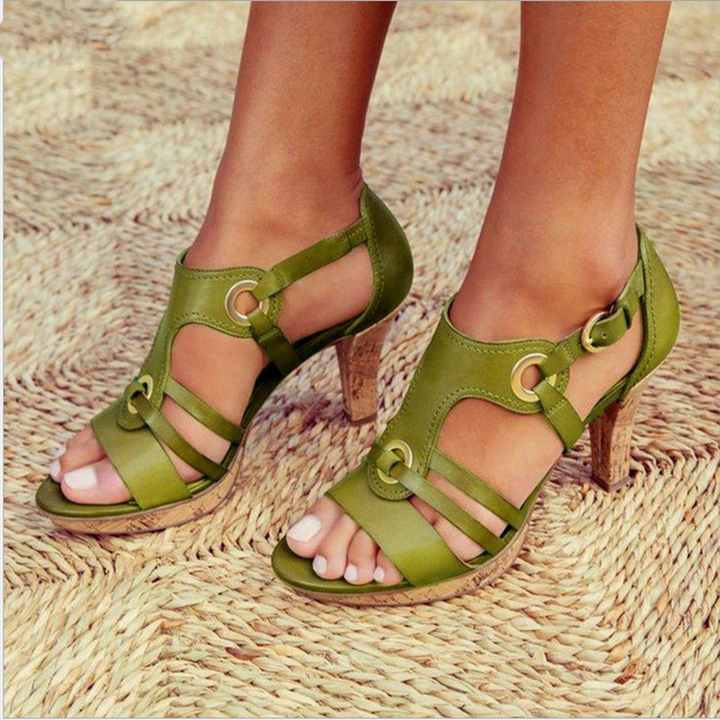 Stylish and Comfortable High Heel Sandals for All-Day Wear
