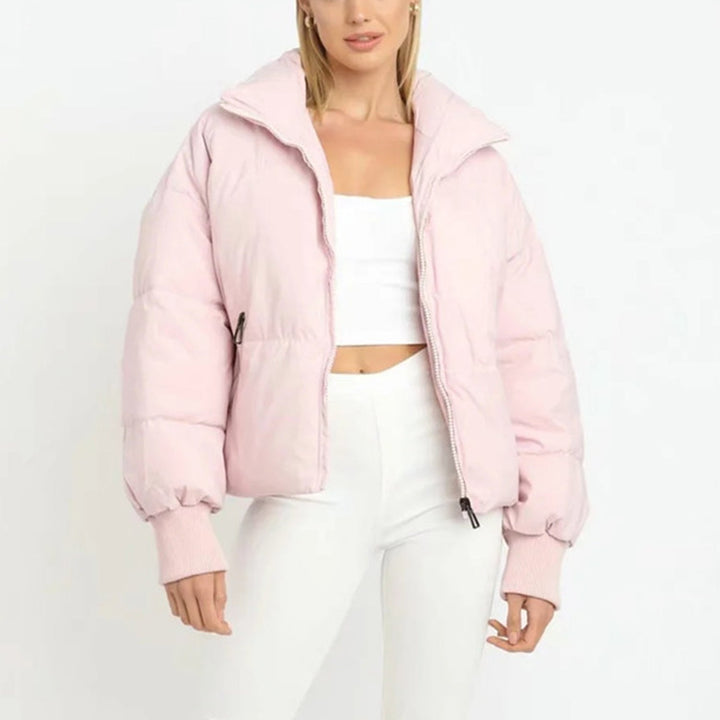 Cozy Puff Crop Jacket for Effortless Style