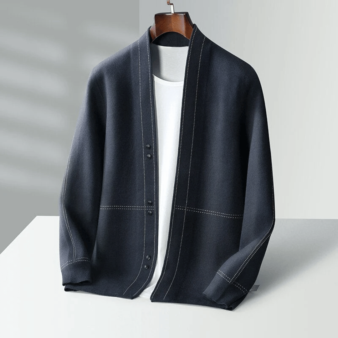 Luxurious Virgin Wool Cardigan for Ultimate Comfort