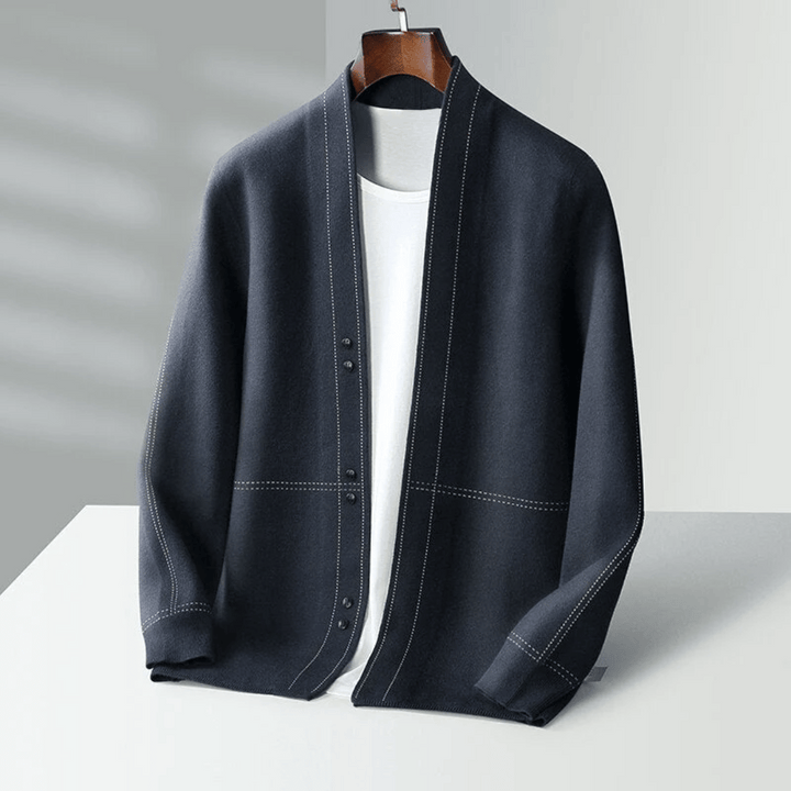 Luxurious Virgin Wool Cardigan for Ultimate Comfort