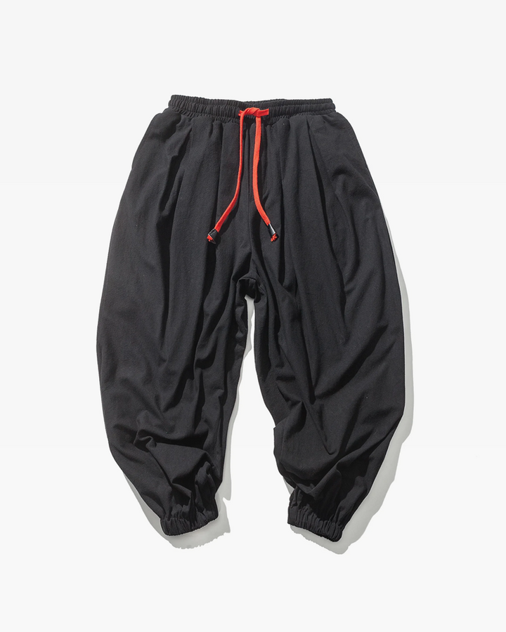 Stylish Relaxed Fit Cropped Trousers