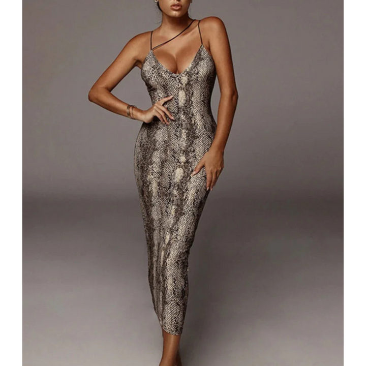 Stunning Animal Print Dress for a Magical Look