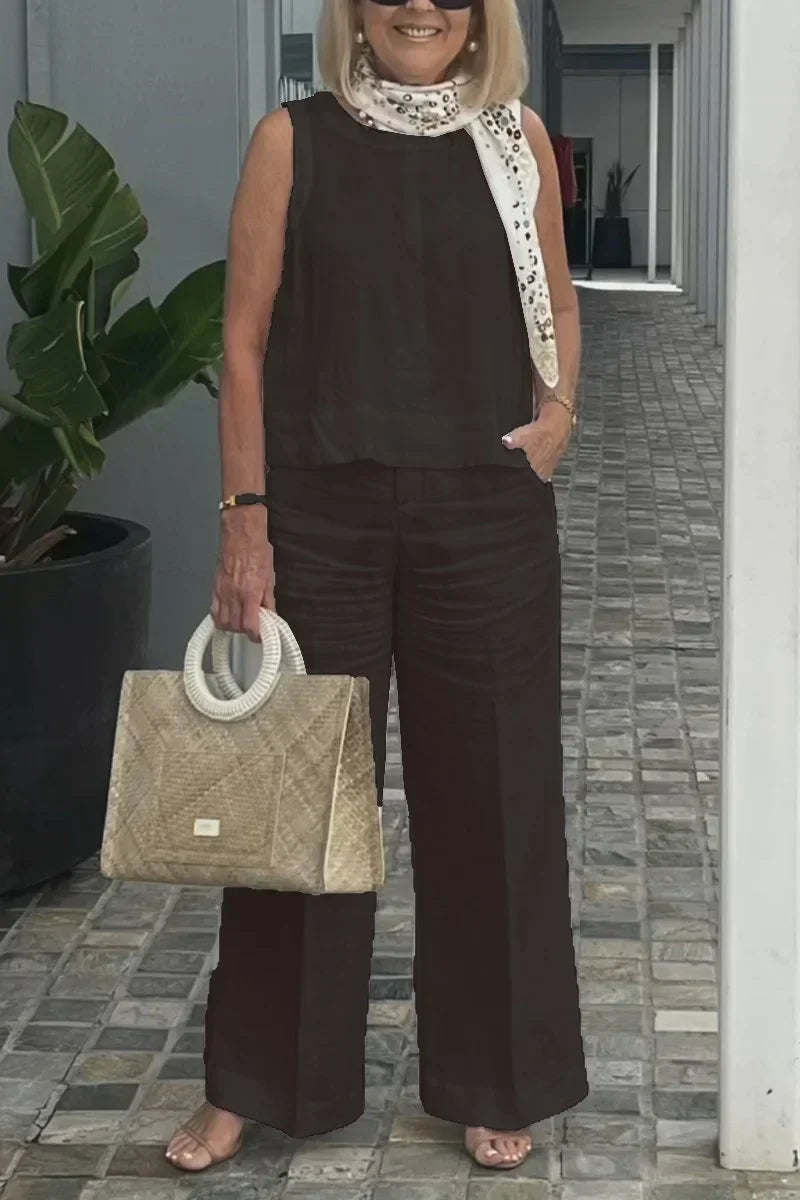 Chic Sleeveless Jumpsuit for Effortless Style