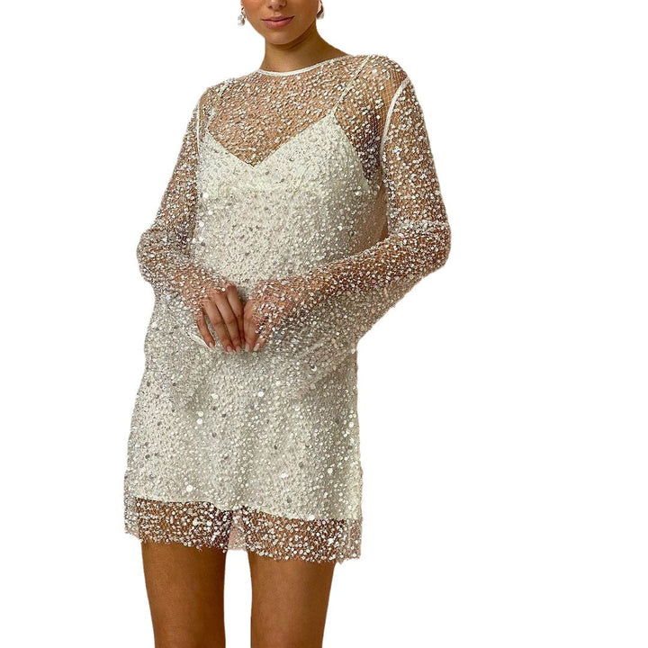 Dazzling Sparkle Mini Party Dress