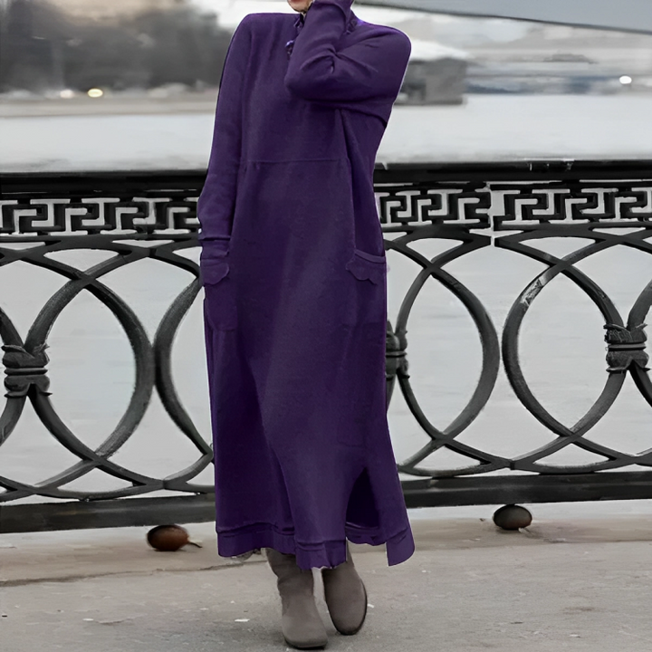Enchanting Autumn Elegance Dress