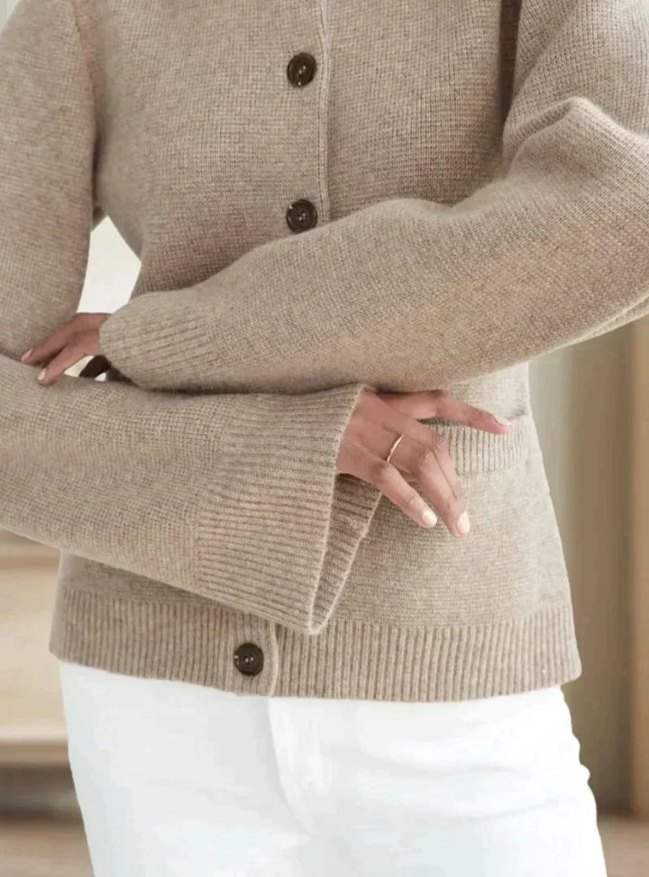 Chic Wide-Sleeve Cardigan for Effortless Style