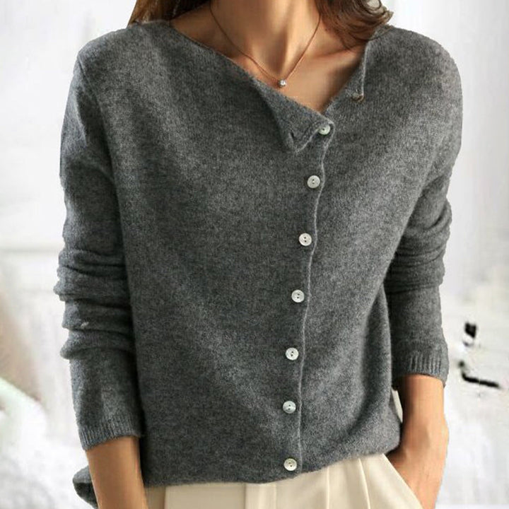Cozy Chic Button-Up Sweater