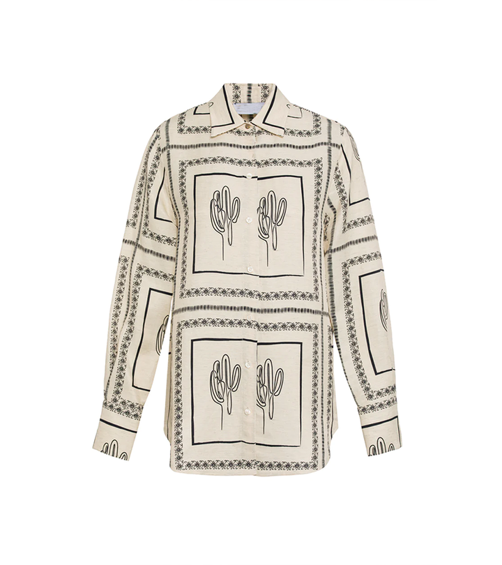 Cozy Chic Abstract Two-Piece Ensemble