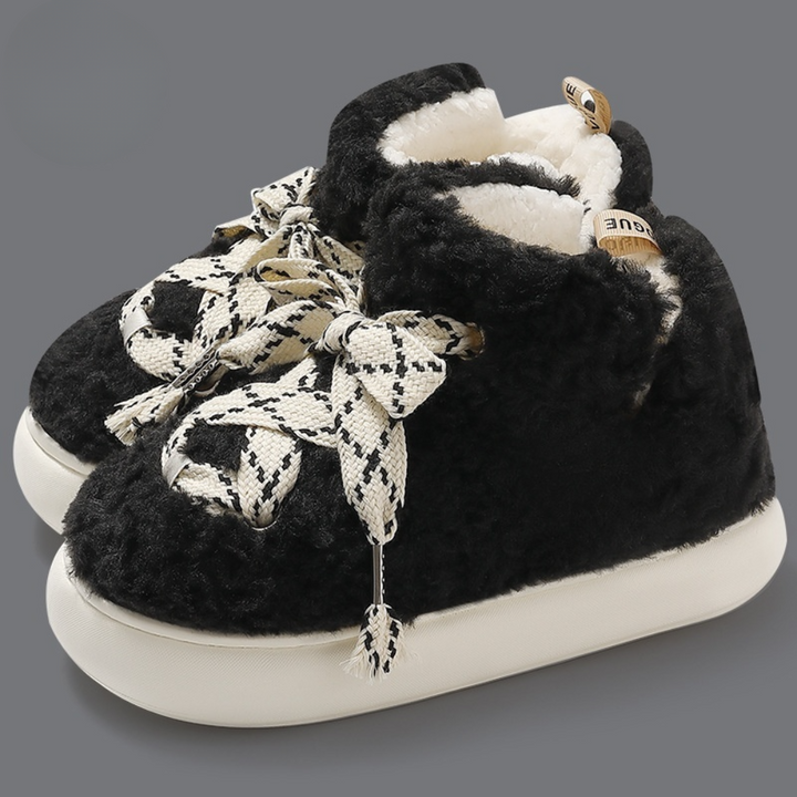 Cozy Luxe Plush Winter Footwear for Women