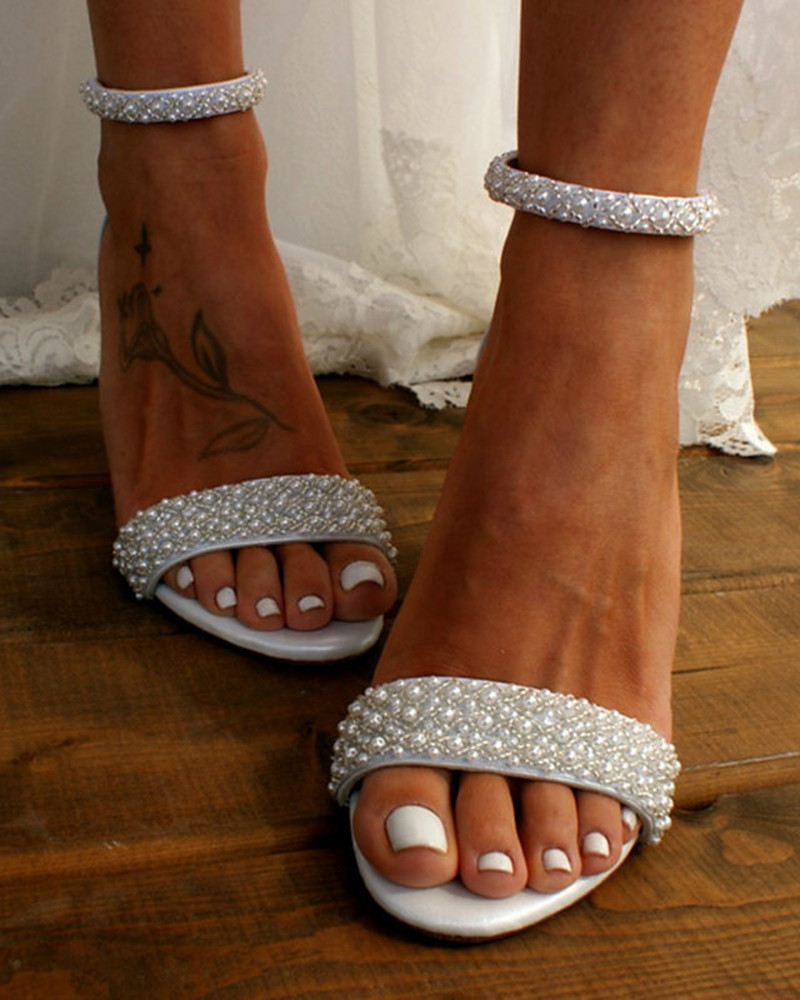 Exquisite Luxury Wedding Sandals for Your Perfect Day