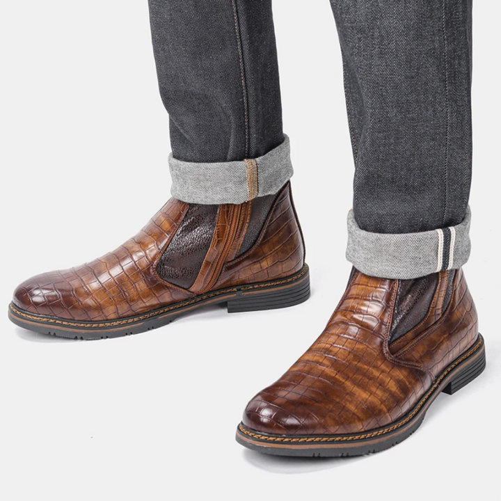 Cozy Leather Boots for All-Day Comfort