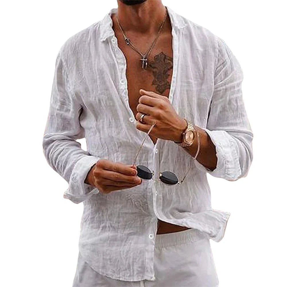 Elevate Your Wardrobe with the Luxurious Linen Shirt