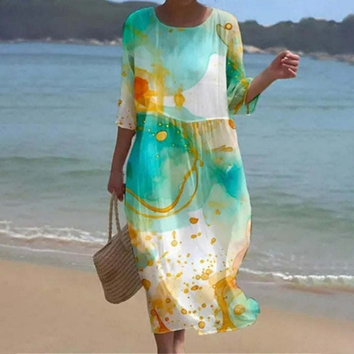 Exquisite Floral Elegance Dress