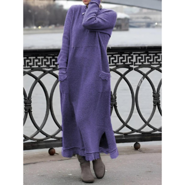 Luxurious Cozy Maxi Dress for Unparalleled Comfort and Style