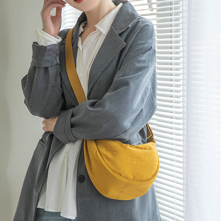 Chic Half Moon Crossbody Bag