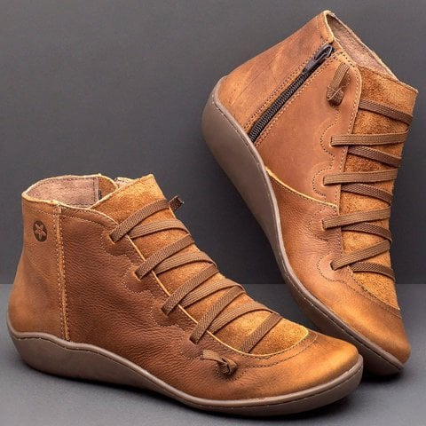Luxurious Comfort Leather Orthopedic Footwear