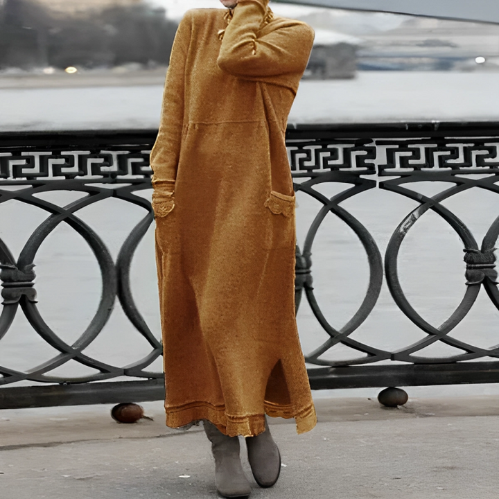 Enchanting Autumn Elegance Dress