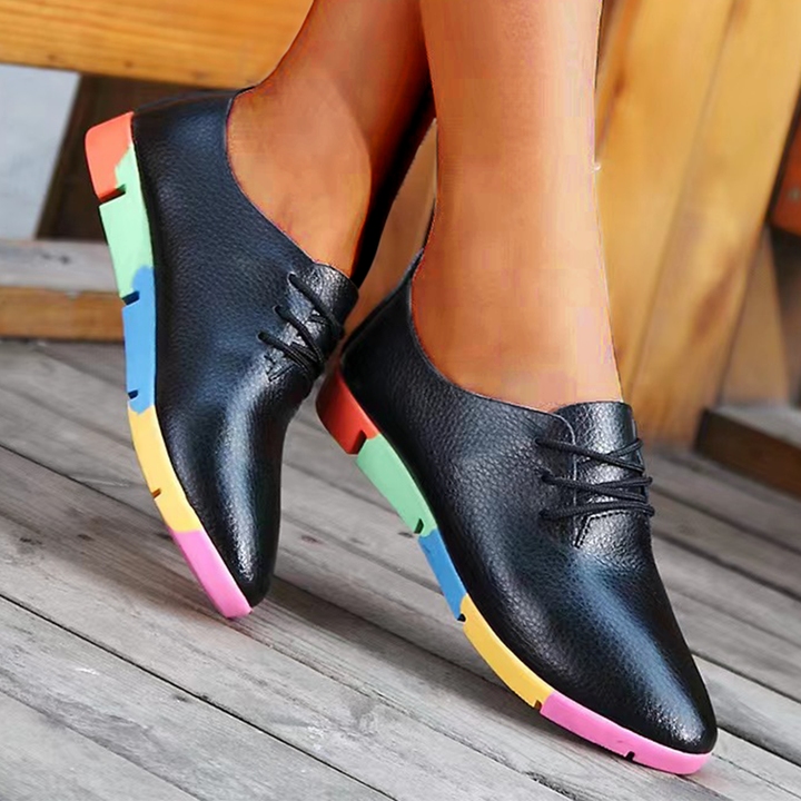 Airy and Comfortable Leather Footwear