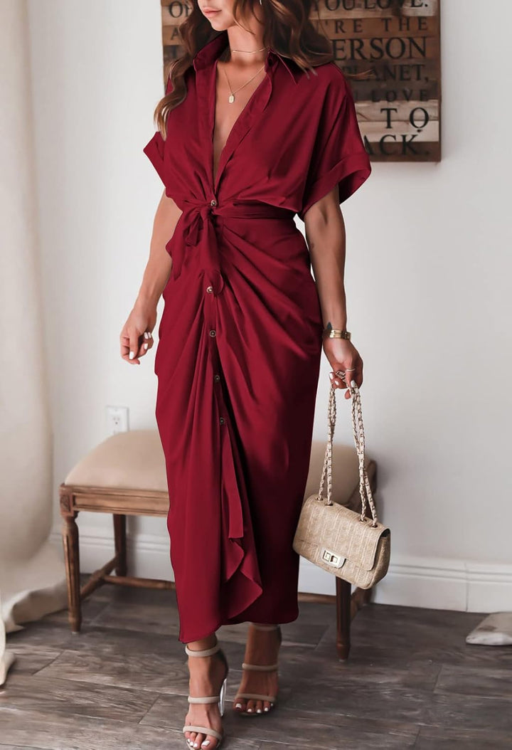 Exquisite Wrap Dress for Ultimate Comfort and Style on Any Occasion