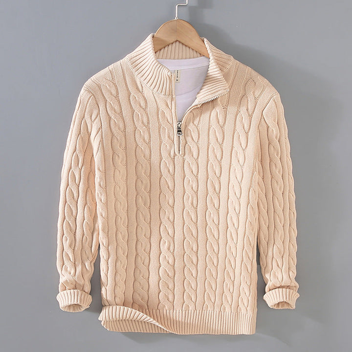 Cozy Half-Zip Fleece Sweatshirt