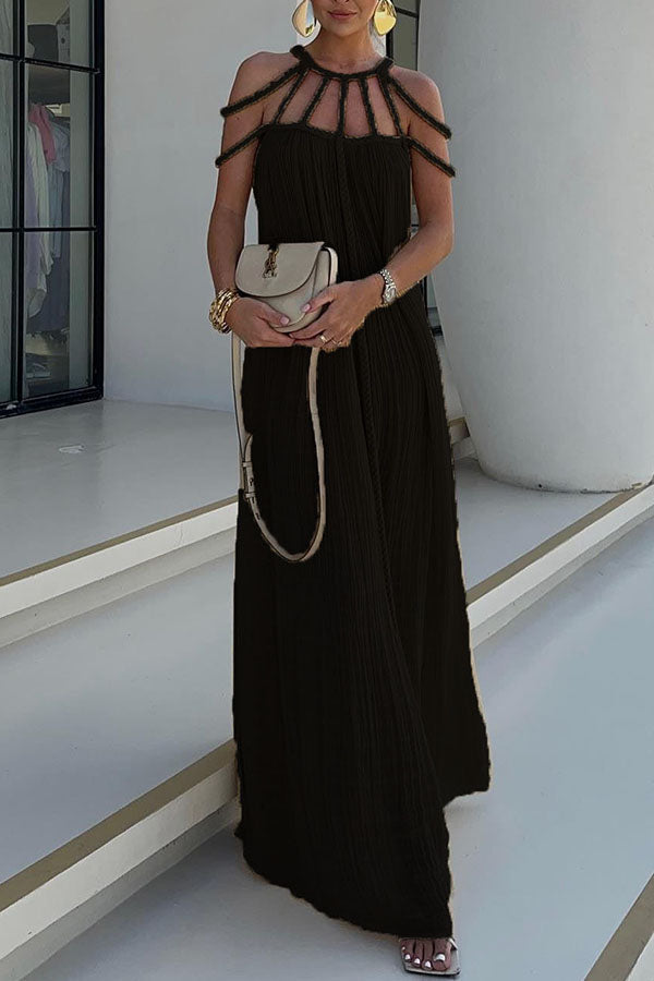 Stylishly Comfortable Long Cotton Dress for Effortless Elegance