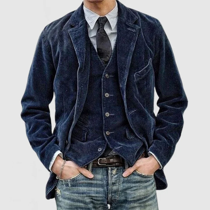 Elevate Your Style with the Corduroy Suit Jacket