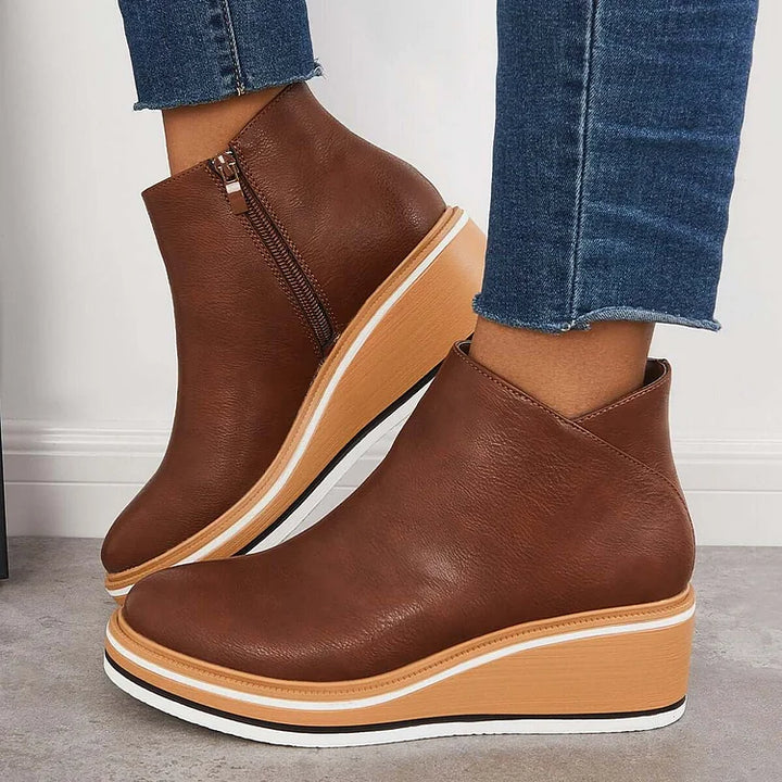 Chic and Cozy Wool-Lined Boots
