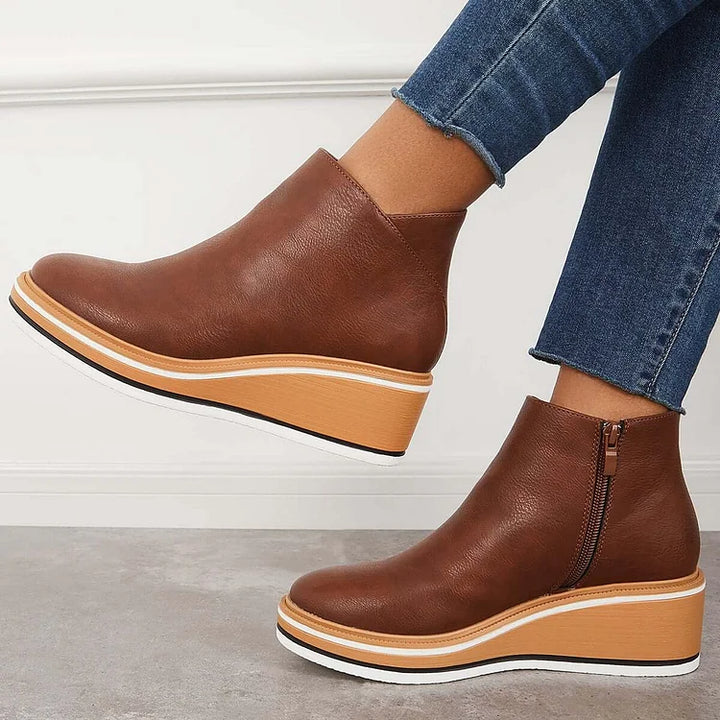 Chic and Cozy Wool-Lined Boots