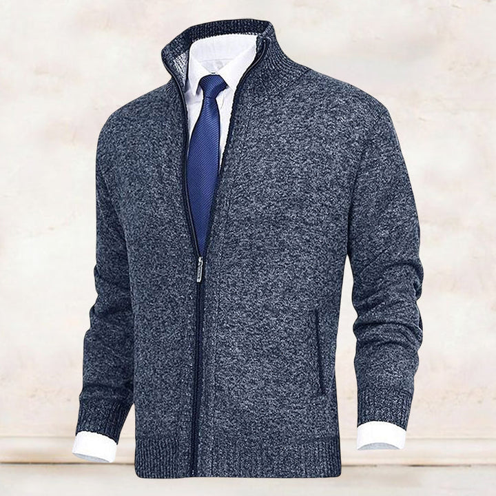 Chic Ribbed Cardigan for a Stylish Twist