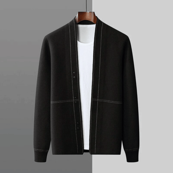 Luxurious Virgin Wool Cardigan for Ultimate Comfort