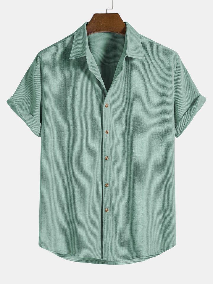 Stylish Modern Classic Polo & Shorts Ensemble