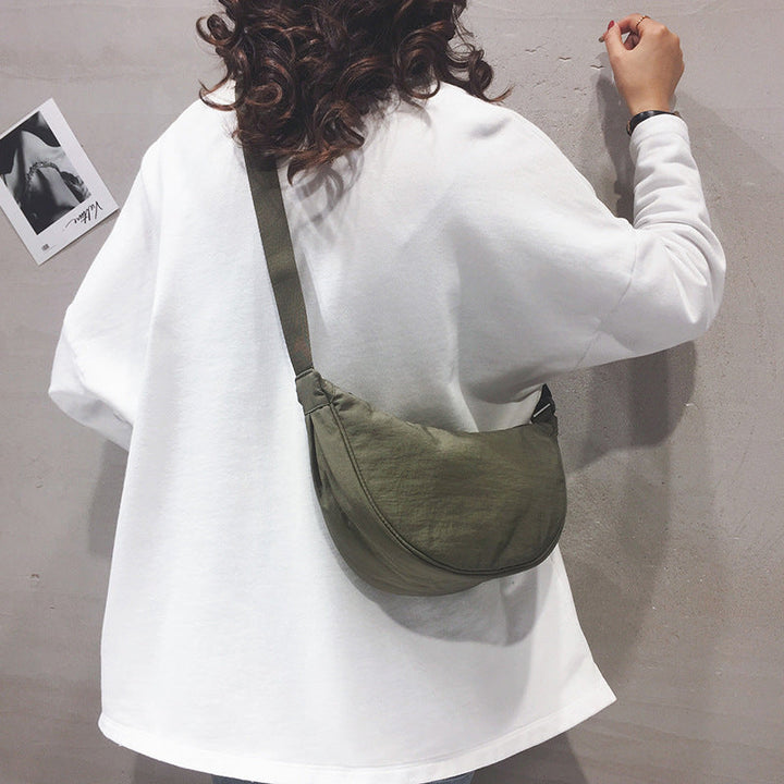 Chic Half Moon Crossbody Bag